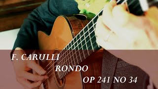 Ferdinando Carulli  Rondo Op 241 no 34 [upl. by Lorelle]