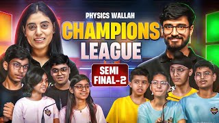 Samriddhi Maam VS Ritik Sir  PW Champion League  Semifinal 2 [upl. by Enialed]