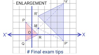 Final Exam tips on Enlargement transformation O level Maths [upl. by Onairelav]