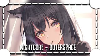 Nightcore  Outerspace  BEAUZ feat Dallas   Lyrics [upl. by Yrrat957]