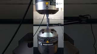 Tensile Testing with Extensometer INSTRON 8800  Stress vs Strain Curve instron stresvsstrain [upl. by Shreve114]