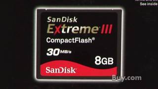 SanDisk 8GB Extreme III CompactFlash Card [upl. by Remoh]