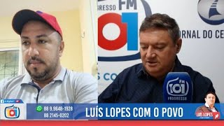 Limoeiro do Norte Radialista cobra dívida da Prefeita Dilmara Amaral que o teria enganado [upl. by Shimberg]