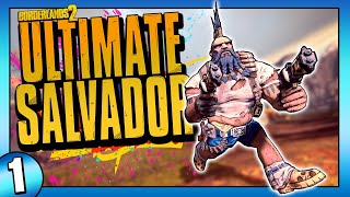 Borderlands 2  Ultimate Salvador Funny Moments and Drops  Day 1 [upl. by Larret]