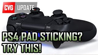 PS4 Pad Sticking Solution  How to fix your Dualshock 4 [upl. by Vickey938]