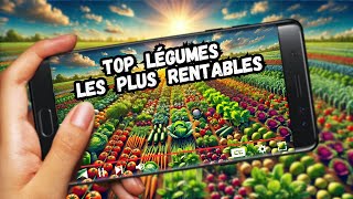 Top 10 des Légumes les Plus Rentables à Cultiver  🚜💰 [upl. by Yalahs]