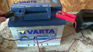 Test incarcare redresor auto CARMAX HB 1206BS Baterie de 60A 12V [upl. by Marijane]