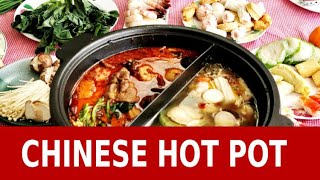 Chinese hot pot – How to make it a spicy and a nonspicy soup base [upl. by Nahallac]