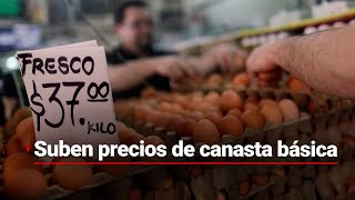 Sigue la carestía ¿por qué están subiendo precios de productos de la canasta básica [upl. by Leafar581]