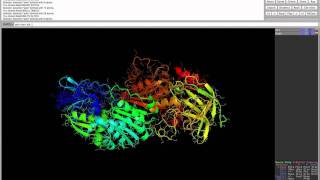 pymol 2 selecting amino acids [upl. by Eidnil]