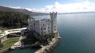 Castello di Miramare Interno ed Esterno  Trieste Drone [upl. by Peterson]