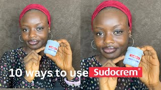 10 WAYS TO USE SUDOCREM Heal Eczema  Acne in 3days [upl. by Imotas]