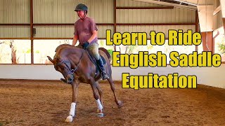 Learn How to Ride English Hunt Seat for Hunter Pleasure in Horse Shows [upl. by Noraha674]