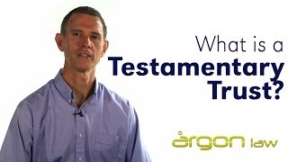 What is a Testamentary Trust  John Gallagher Argon Law Sunshine Coast Lawyer [upl. by Bricker]