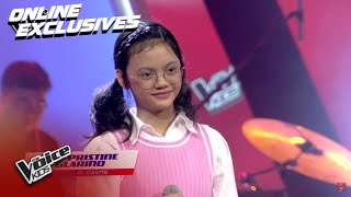 The Voice Kids Coach Julie is excited to work with Ava Pristine Glarino EXCLUSIVE [upl. by Hofmann385]