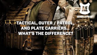 Tactical SWAT Carriers vs Outer Body Armor Carriers vs Plate Carriers [upl. by Azeret]