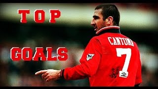 The King Cantona  Top 7 goals Manchester United [upl. by Gerhardine]