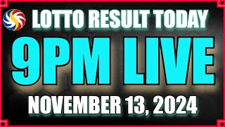 Lotto Result Today November 13 2024 9pm  Ez2 Swertres [upl. by Lundgren]