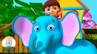 Hathi Raja  Hindi Balgeet  Nursery Rhymes in Hindi by Little Treehouse [upl. by Aicekan]