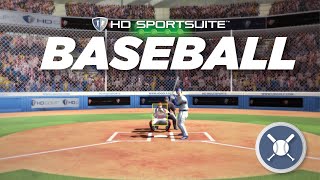 HD SportSuite Baseball Pitching amp Hitting [upl. by Engamrahc]