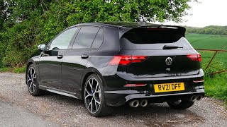 My FIRST DRIVE in the 2021 MK8 VW Golf R [upl. by Rhines400]