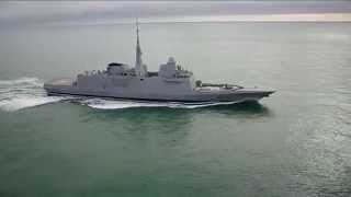 Multimission Frigate FREMM Normandie [upl. by Leinnad]