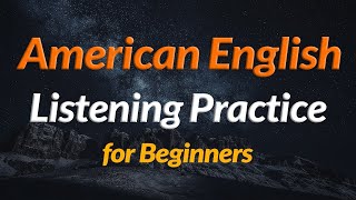 American English Listening Practice Level 1  English Listening Comprehension [upl. by Coppins]