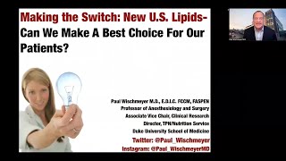 Making the Switch Benefits of New Intravenous TPN Lipid Emulsion in Critically Ill Patients [upl. by Yanehs566]