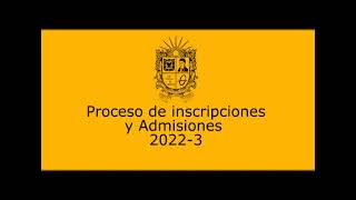 Paso a paso proceso de inscripción 20223 [upl. by Hayyifas168]