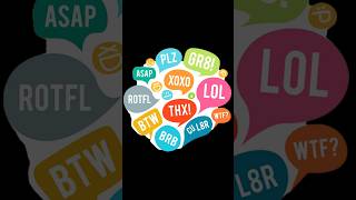 TEXTING ABBREVIATIONS 📱englishlanguage englishvocabulary english englishlearning [upl. by Reagan]