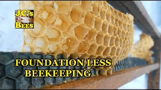 Setting Up Foundation Less Frames For Honey [upl. by Mayberry]