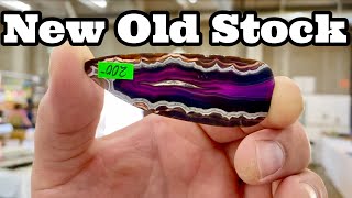 New Old Stock HighEnd Cabochons at the Denver Gem Show 2023 w Armando Custom Rock Cutters [upl. by Rawna]