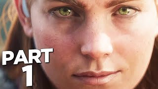 HORIZON FORBIDDEN WEST PS5 Walkthrough Gameplay Part 1  INTRO FULL GAME [upl. by Namyl]