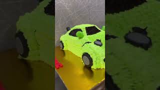 2 pound car cake design green Cullah Mai viralvideo [upl. by Atsyrt]