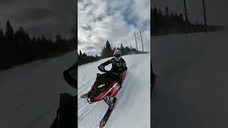 Riding in Aroostook county Maine 19switchback 850 [upl. by Meggs]