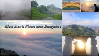 Most Scenic Places within 100Kms  Top 5 Must Visit  One day trips from Bangalore  Vinay Bengaluru [upl. by Lupee797]