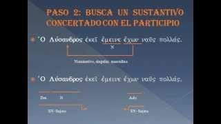 PARTICIPIOS CONCERTADOS [upl. by Arerrac]