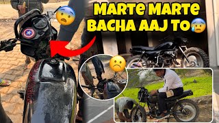 SPLENDOR KA HANDEL TUT GYA😨 BACH GYA AAJ TO 😰​⁠​⁠shekher5600Vlogs [upl. by Sarad38]