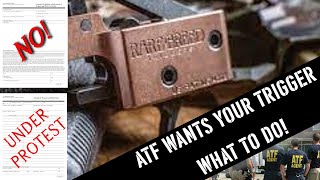 ATF SEIZES YOUR FRT  What to do [upl. by Gemoets]