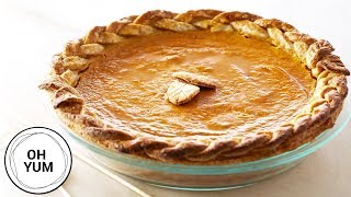 Professional Baker Teaches You How To Make PUMPKIN PIE [upl. by Treb]