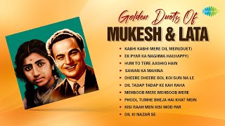 Golden Duets of Mukesh amp Lata  Kabhi Kabhi  Ek Pyar Ka Naghma Hai  Hum To Tere Aashiq Hain [upl. by Aleet]