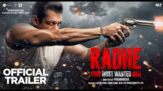 Radhe  Official Trailer  Salman Khan  Disha Patani  Randeep Hooda  Zee Studios [upl. by Maltz]