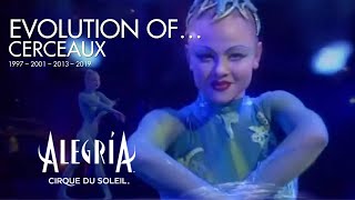 Evolution of Cerceaux  Alegría by Cirque du Soleil [upl. by Lunseth]