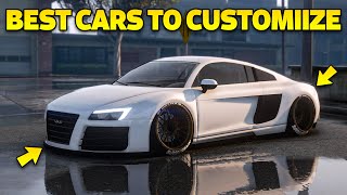 GTA 5 Online BEST CARS TO CUSTOMIZE IN GTA V Online RARE amp SECRET CARS amp CUSTOMIZATION [upl. by Airres890]