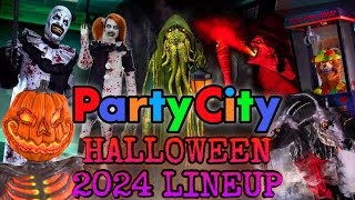 Party City HALLOWEEN 2024 Animatronic Lineup [upl. by Matronna442]