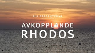 TUI presenterar Avkopplande Rhodos [upl. by Azyl]