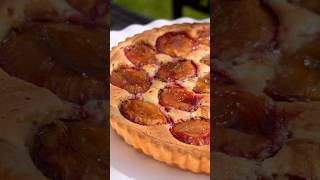 Plum Tart with Almond Cream recipe [upl. by Lena870]