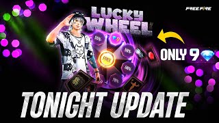 TONIGHT UPDATE  LUCKY WHEEL ONLY 9 💎 [upl. by Blaseio458]