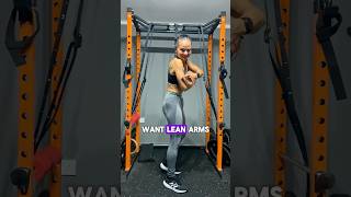 Build lean arms with these 2 exercises🔥 shorts fitness [upl. by Breskin]