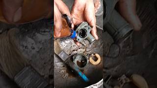 Tvs Sport Carburetor Cleaning carburetor carburetorcleaning automobile [upl. by Assiroc]